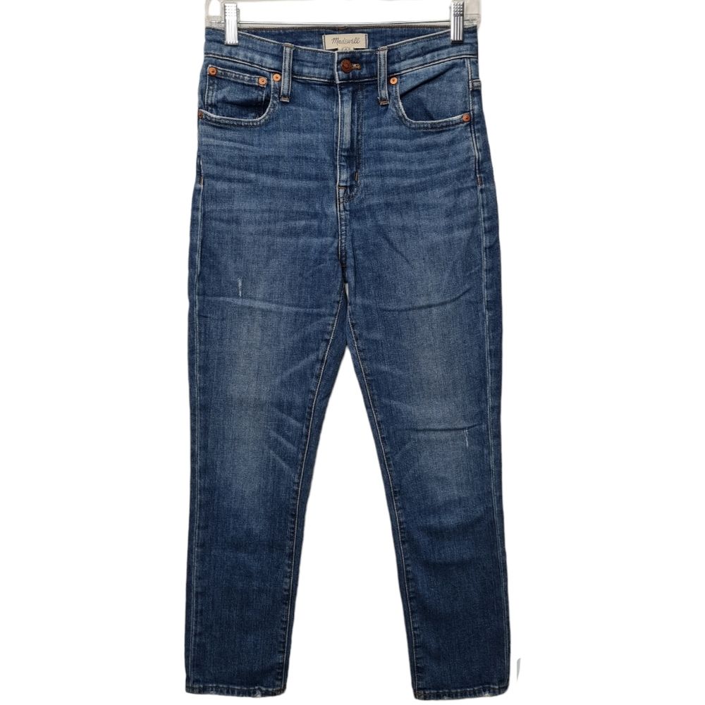 Madewell The High-Rise Slim Crop Boyjean Women's Size Tag 25